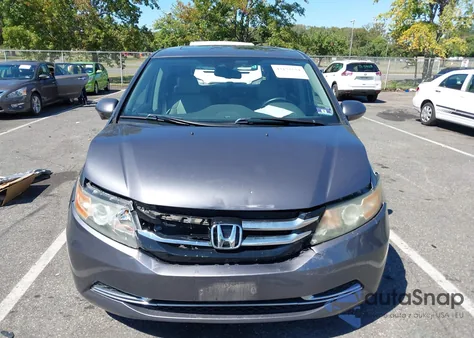 2015 Honda Odyssey Ex-L z USA, uszkodzony, nr VIN 5FNRL5H62FB059971